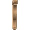 Ekena Millwork Funston Arts and Crafts Rough Sawn Bracket w/ Offset Brace, Western Red Cedar, 6"W x 30"D x 38"H BKT0604X30X38FST03RWR - alternate 4
